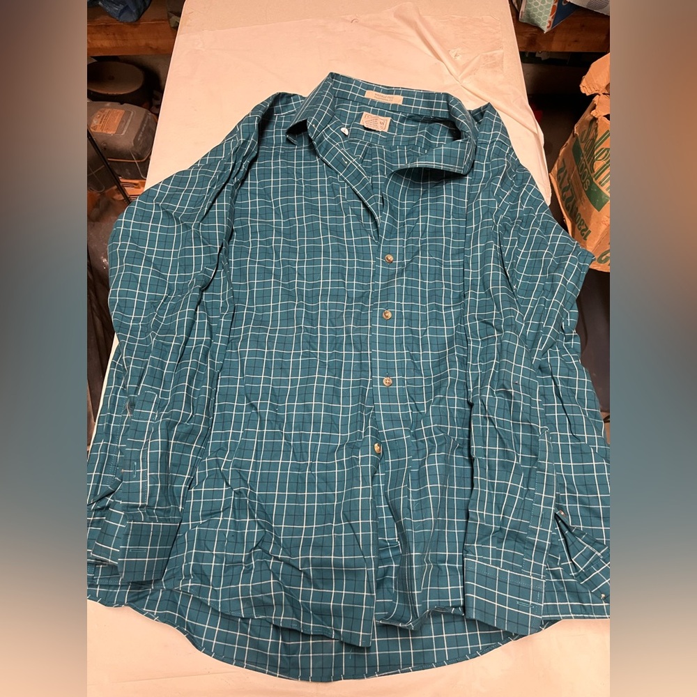 L.L.Bean Dress Shirt Size Xl Wrinkle Free